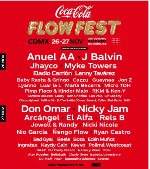 Flow Fest 2022 anunció la lista de sus invitados Arre