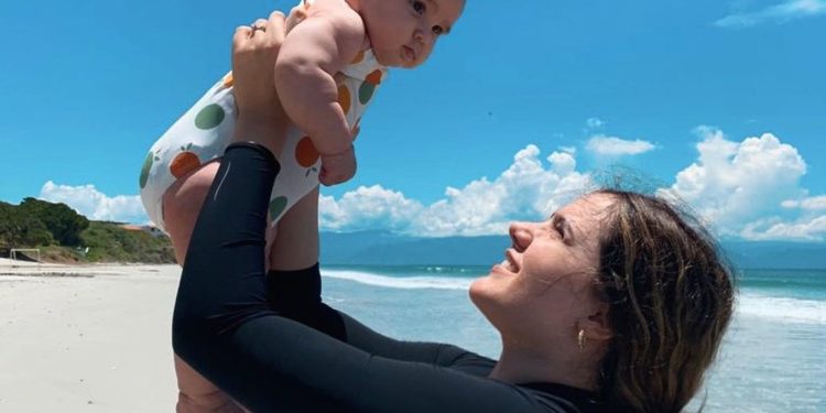 Camila Fernandez y su pequeña Cayetana dieron positivo a Covid 19