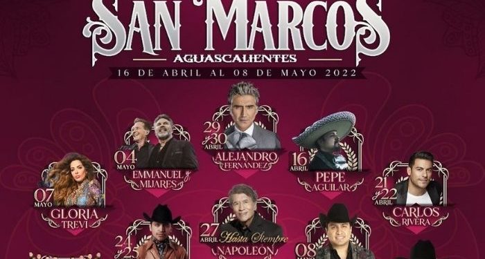 Los increíbles cantautores invitados a El Palenque San Marcos 2022