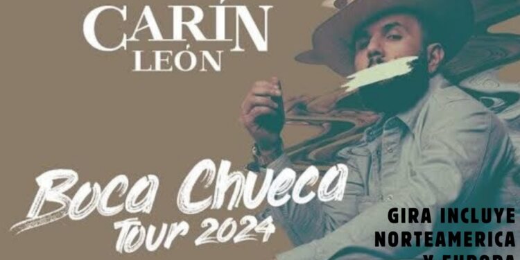 ¡Carín León lleva el regional mexicano a Europa y Estados Unidos con su nueva gira!